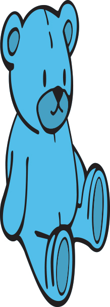 Jordan's Principle icon, which is a blue teddy bear