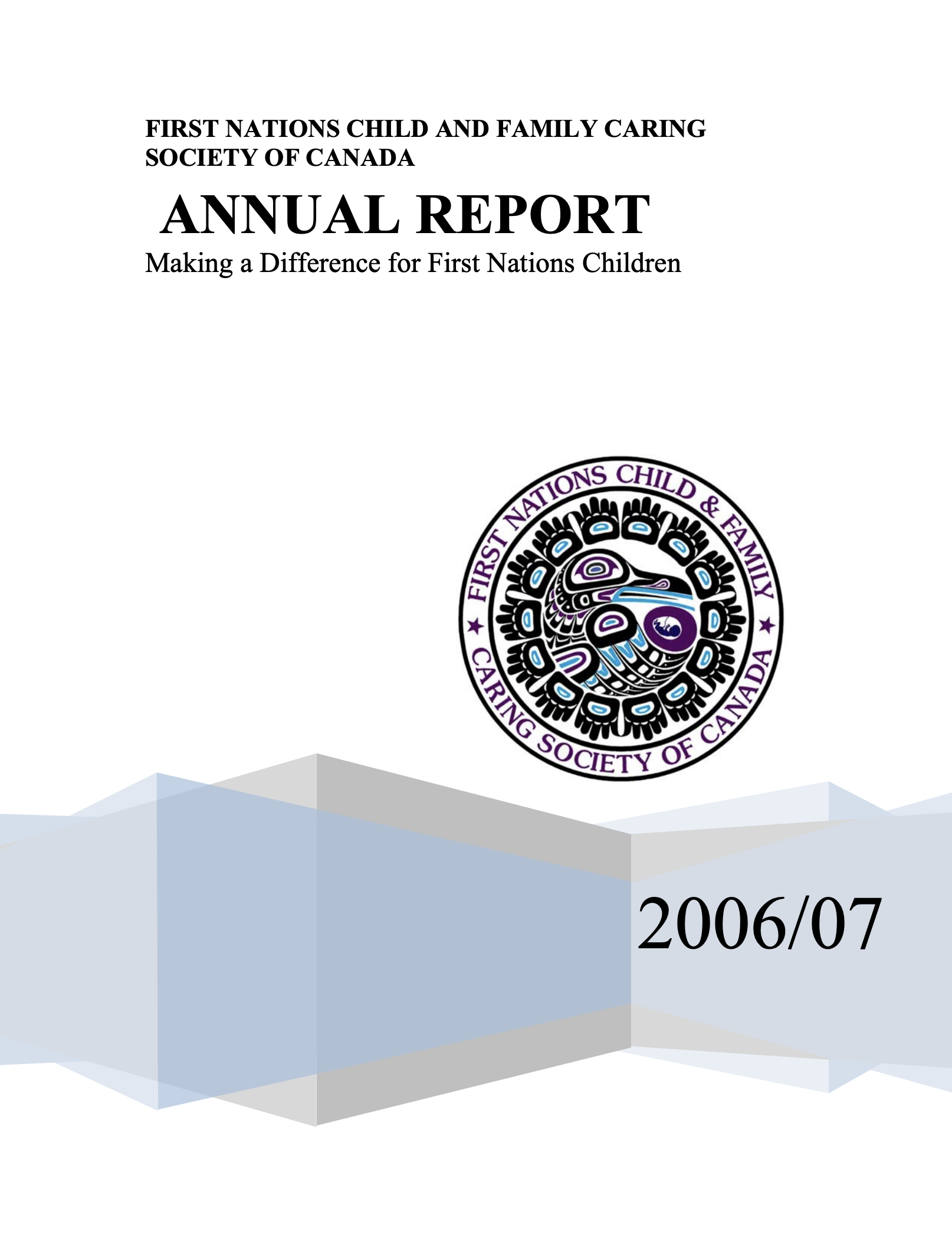 Annual Report 2007 Cover