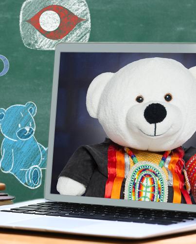 Spirit Bear Virtual School button Spirit Bear Virtual School button